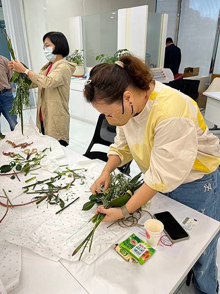 【歲時節氣花藝】- 團體課程-端午花藝