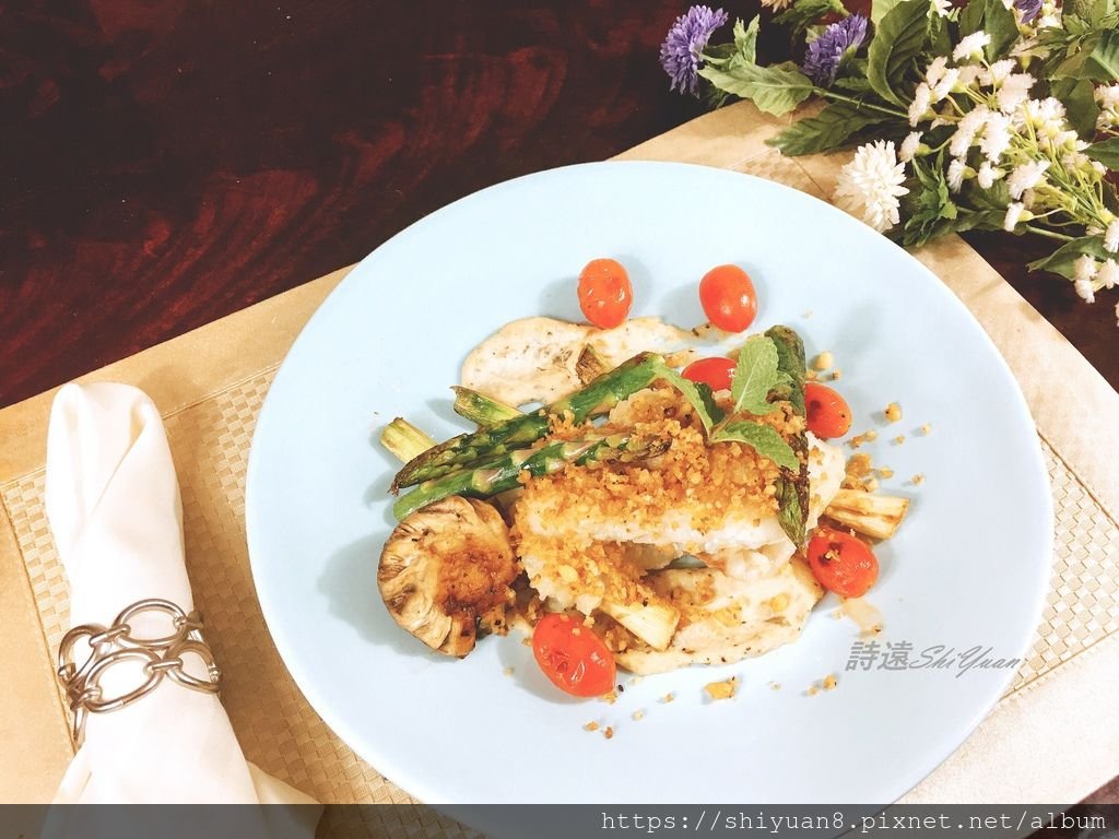 Steamed Cod Fish with Savory Soybean Crisp.JPG