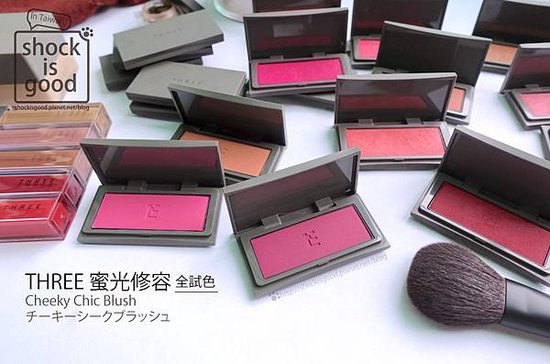 THREE 蜜光修容 全試色 Cheeky Chic Blush スリー チーキーシークブラッシュ