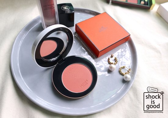 HERMES 愛馬仕 瑰麗粉紅腮紅 Rose Hermès Silky blush powder エルメス ローズ・エルメス, チーク〈シルキー ブラッシュ〉