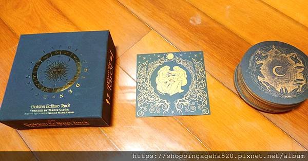 【占卜。開箱】Golden Eclipse Tarot Gu