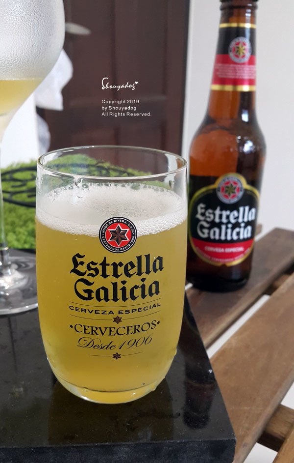 Estrella Galicia六芒星啤酒