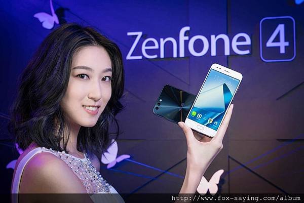 ASUS ZenFone 4系列智慧型手機，雙鏡頭設計開啟攝影的無限可能(圖為ZenFone 4)