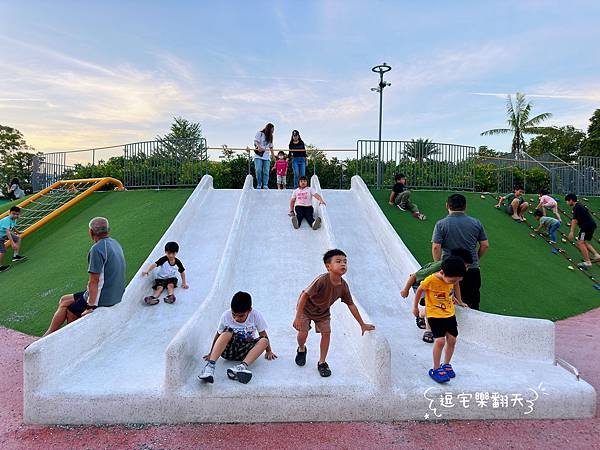 【彰化】田尾親子公園|田尾怡心園|有萌萌的兔子造景|假日玩公