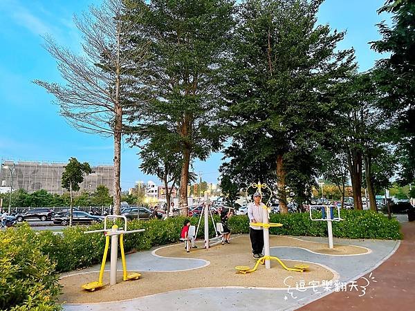 【彰化】田尾親子公園|田尾怡心園|有萌萌的兔子造景|假日玩公