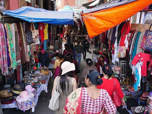 market near the cave