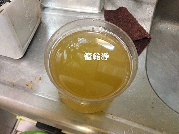 水管清洗 龍頭一轉就有蒲洱茶？ 台中 神岡 庄前路 水管清洗
