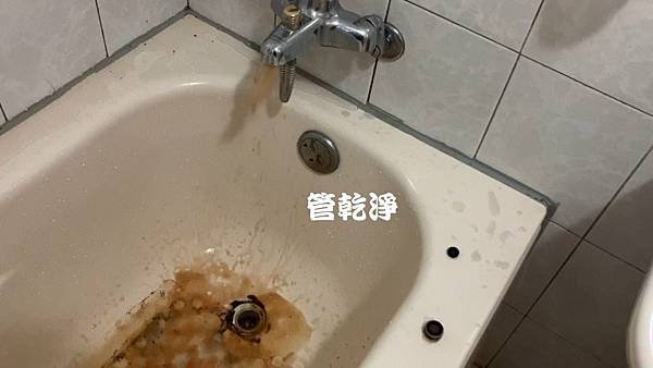 熱水器釀成藝術品.. 桃園 蘆竹 宏昌街 水管清洗 (管乾淨