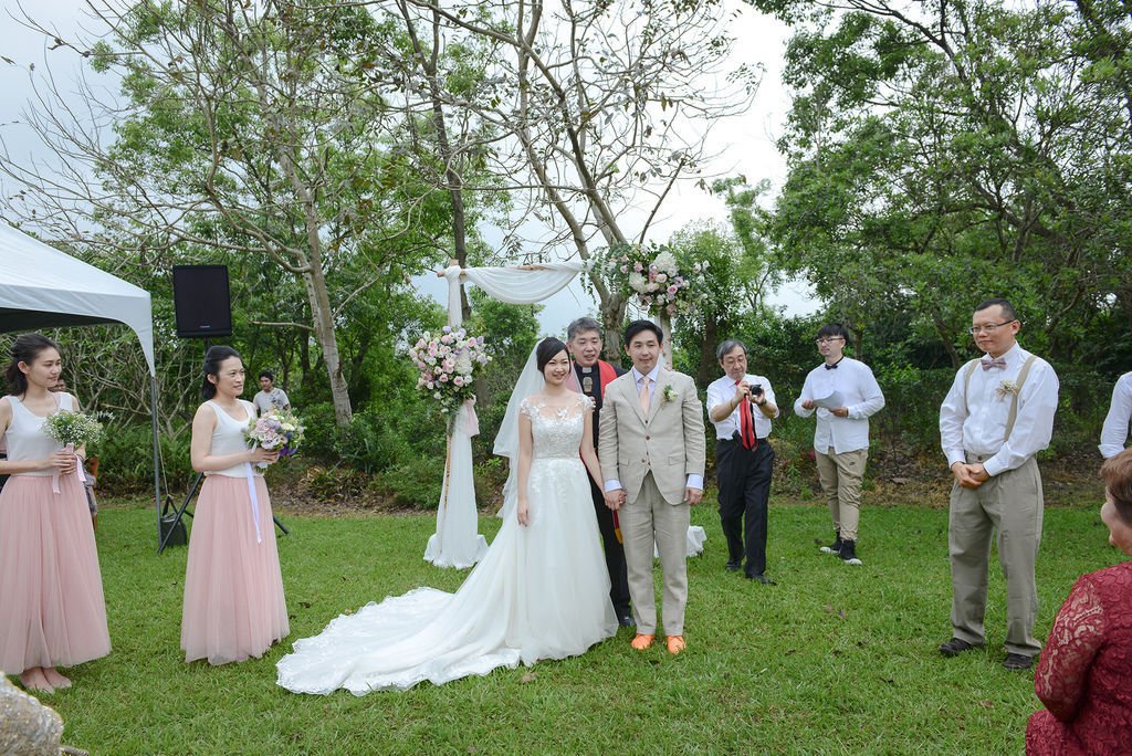 琪琪小姐 婚禮紀錄 wayne%26;Yushin 美式婚禮 戶外婚禮