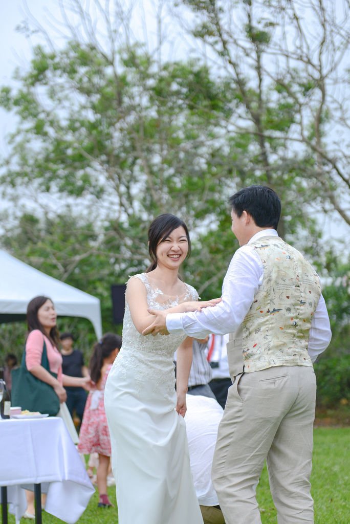 琪琪小姐 婚禮紀錄 wayne%26;Yushin 美式婚禮 戶外婚禮