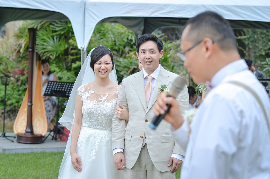 琪琪小姐 婚禮紀錄 桃園美式婚禮 戶外證婚儀式