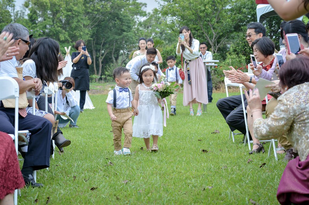 琪琪小姐 婚禮紀錄 桃園美式婚禮 戶外證婚儀式