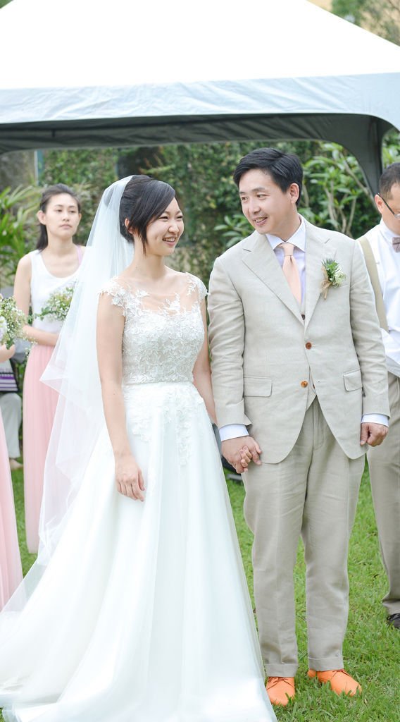 琪琪小姐 婚禮紀錄 桃園美式婚禮 戶外證婚儀式