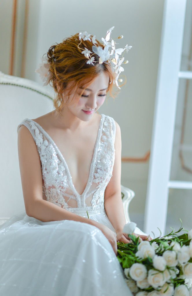 婚攝琪琪小姐 半生不熟蘋果誌 聯名婚紗 九咪