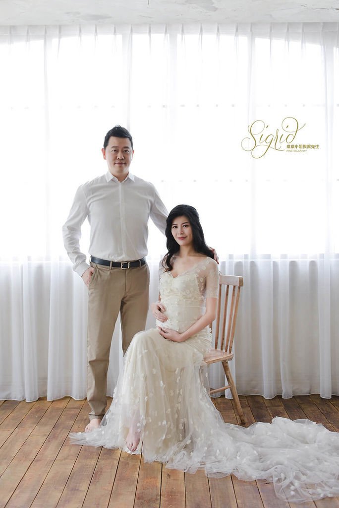 台北孕婦寫真 台北孕婦婚紗  女攝影師琪琪小姐與喬先生 Tiffany媽咪