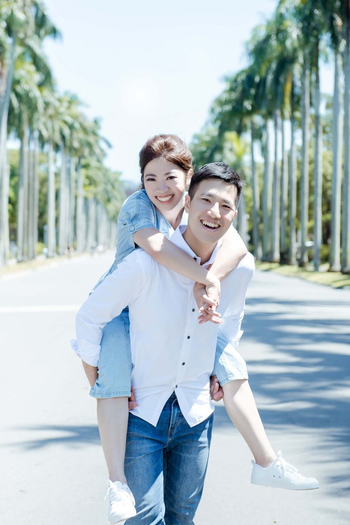 琪琪小姐與喬先生 美式婚紗 而立 %26; 家莉