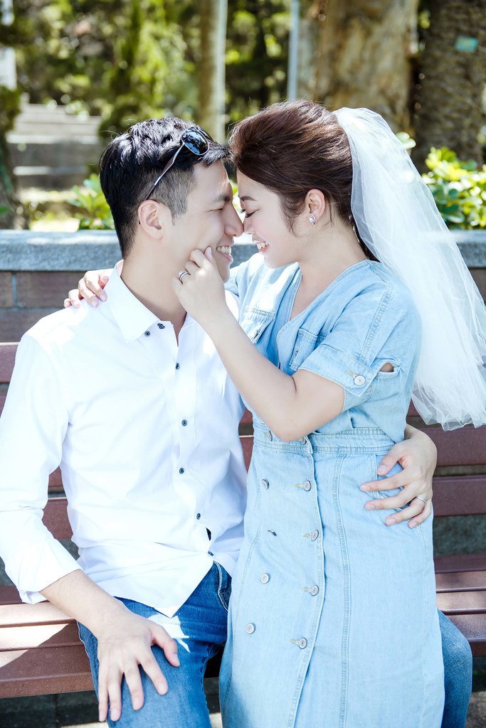 琪琪小姐與喬先生 美式婚紗 而立 %26; 家莉