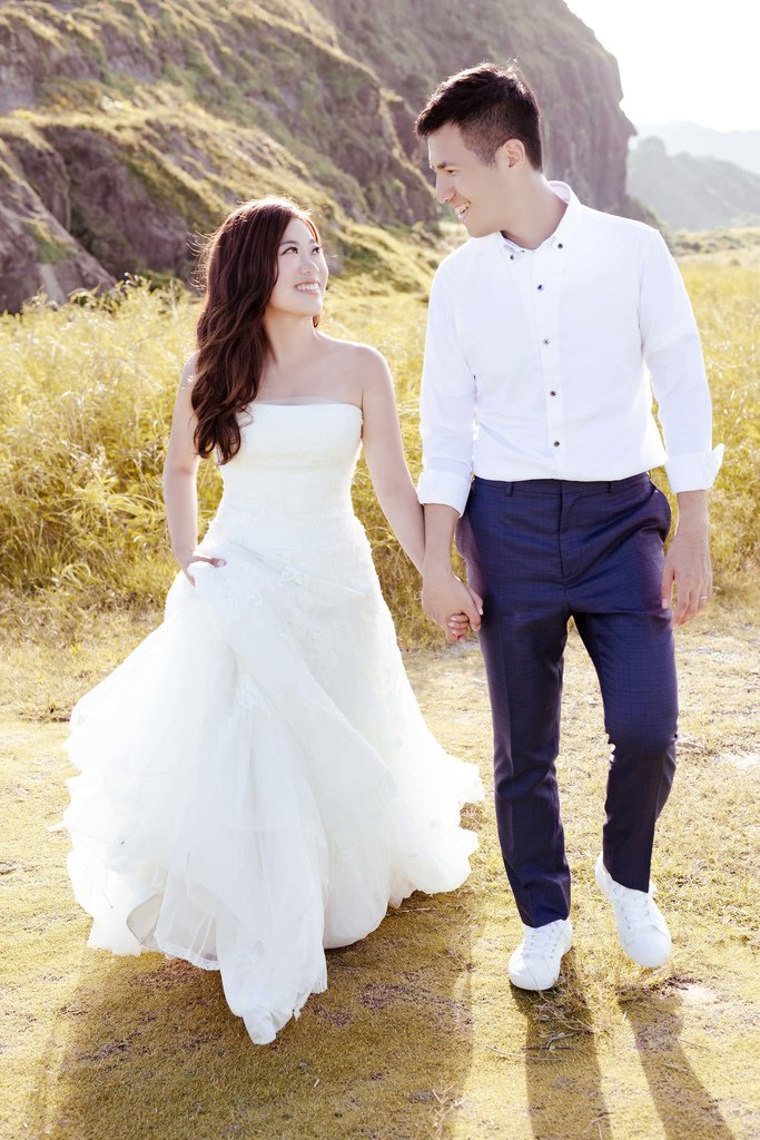琪琪小姐與喬先生 美式婚紗 而立 %26; 家莉