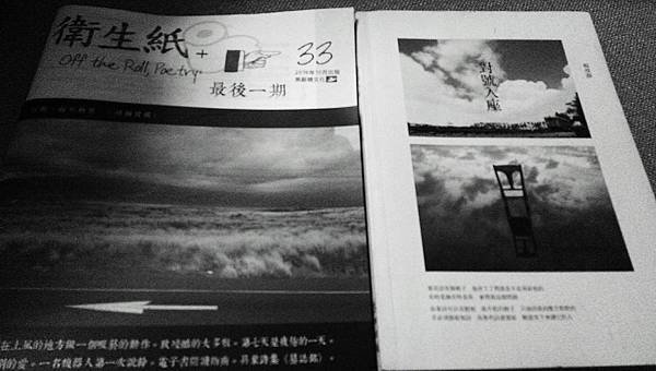 沈眠閱讀楊瀅靜《對號入座》在《衛生紙+33最後一期》.jpg