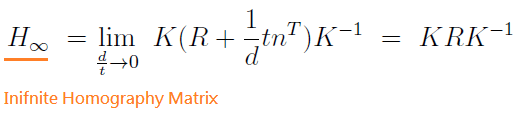 cv_matrix_infinite_homography_equation