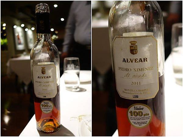 2011 Alvear Pedro Ximenez de anada