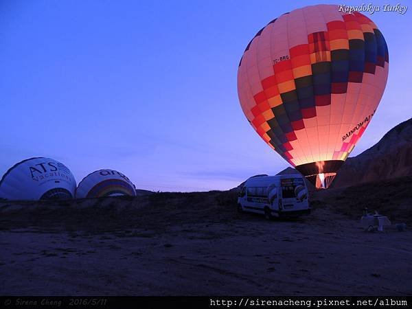 土耳其卡帕多琪亞 Turkey Cappadocia/Kapadokya 熱氣球上的清晨