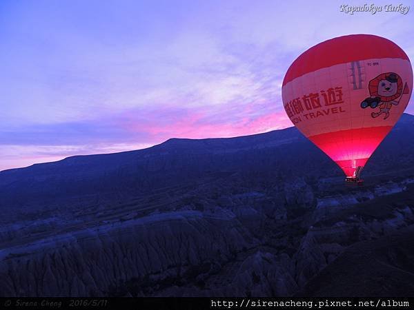 土耳其卡帕多琪亞 Turkey Cappadocia/Kapadokya 熱氣球上的清晨