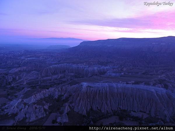 土耳其卡帕多琪亞 Turkey Cappadocia/Kapadokya 熱氣球上的清晨