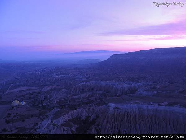 土耳其卡帕多琪亞 Turkey Cappadocia/Kapadokya 熱氣球上的清晨