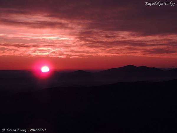 土耳其卡帕多琪亞 Turkey Cappadocia/Kapadokya 熱氣球上的清晨