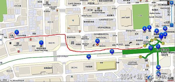 孔陵一隻雞地圖。MAP01