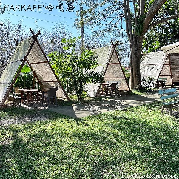 《桃園平鎮區美食 》 露營渡假風咖啡廳 Hakkafe’哈嘎