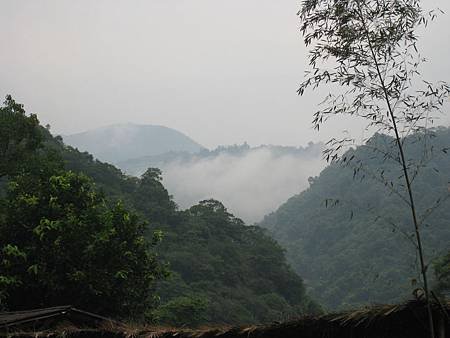 雲霧飄渺山景