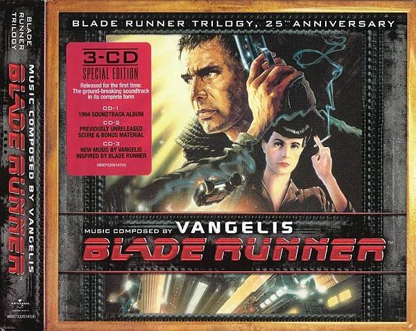 《2020年/銀翼殺手》Blade Runner 電影配樂 