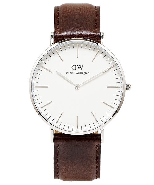 DW Daniel Wellington 經典Bristol 腕錶-白40mm