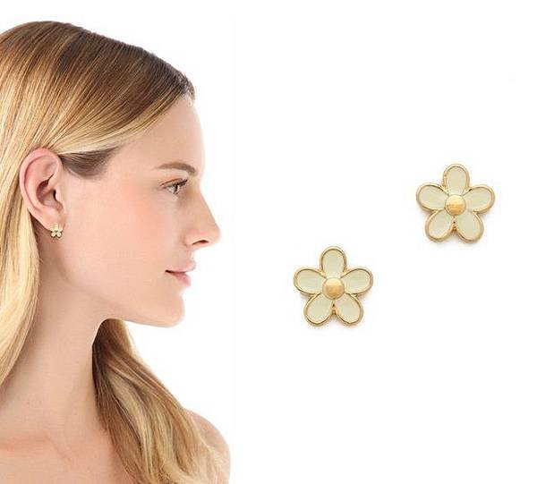 marc jacobs Daisy Stud Earrings $48