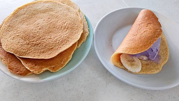 食譜 法式可麗餅crêpe：用燕麥片做成的餅皮/ 簡單又容易