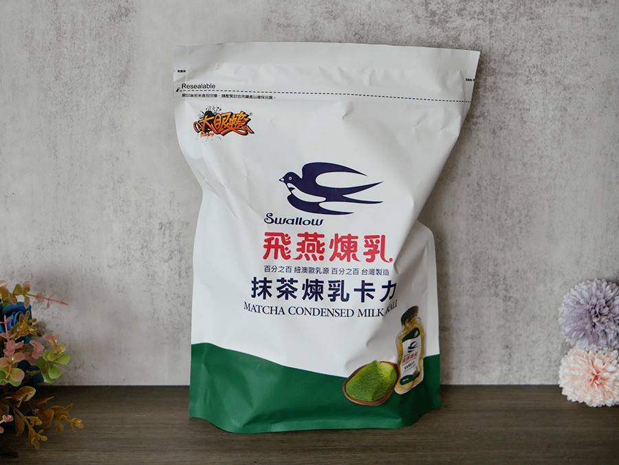 【團購零食】大眼蝦x飛燕煉乳-抹茶煉乳卡力｜追劇必備~口感酥脆令人忍不住一口接一口｜沾抹茶醬吃更刷嘴 (4).png