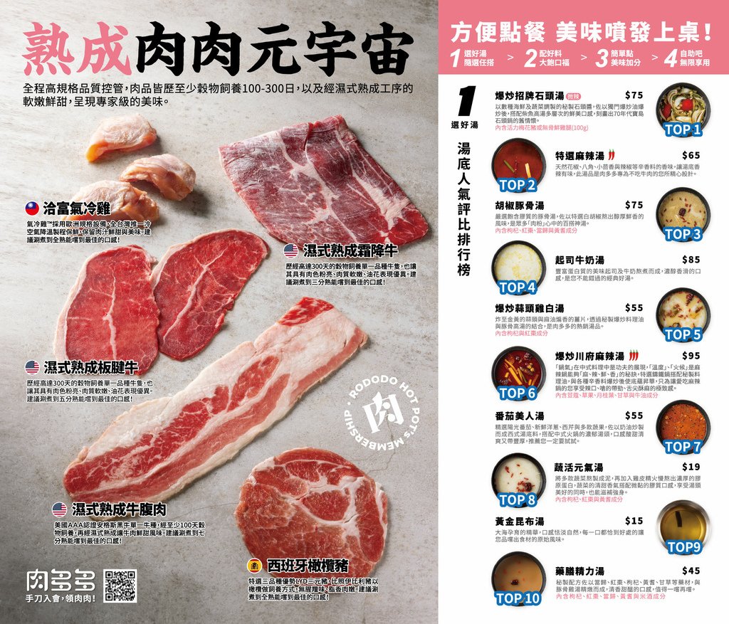 【南投美食】超人氣排隊名店肉多多 大變身｜肉多多火鍋草屯太平店｜70種自助吧吃到飽｜加入會員與拍照打卡再送肉｜ (1).jpg