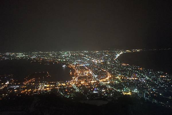 傳說中的函館百萬夜景