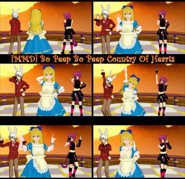 52 [MMD] Bo Peep Bo Peep Country Of Hearts　ハートの国のアリス：佩塔、波利斯&amp;愛麗絲（ペーター、ボリス＆アリス) 6 張.jpg