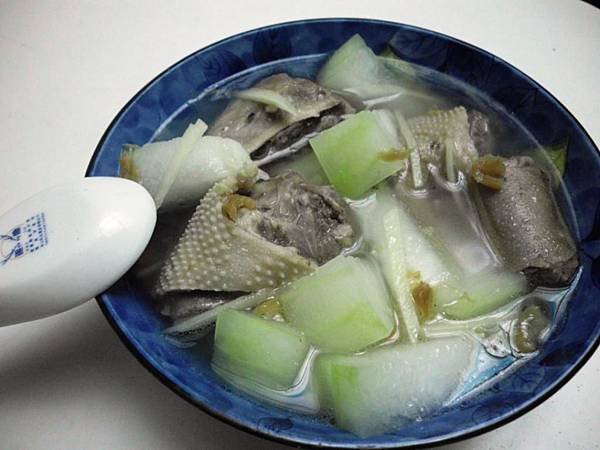 薑絲冬瓜鴨湯