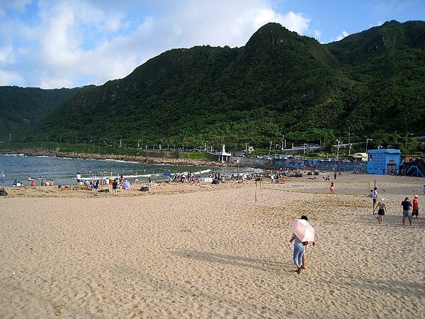 外木山海灘