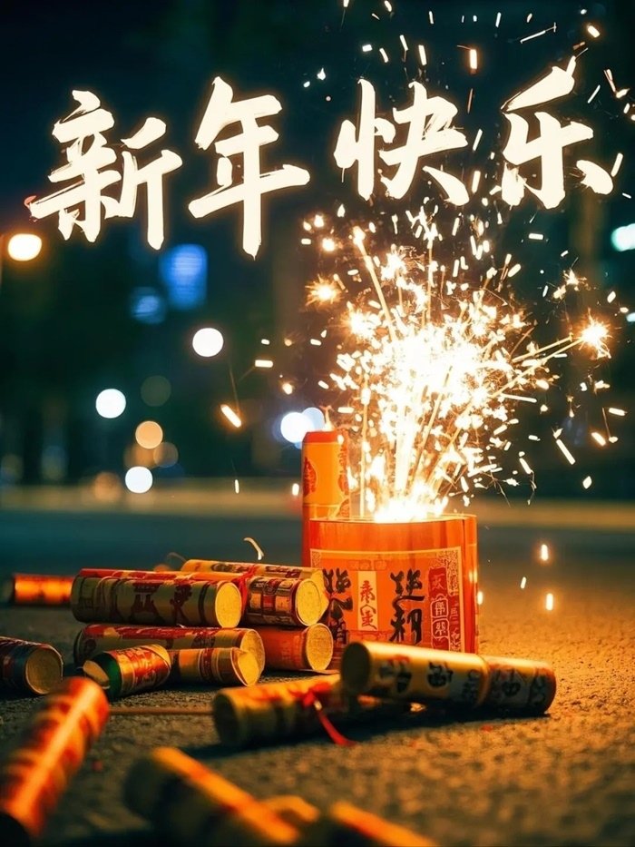 阿進僅以“除夕夜文案，句句高級不俗”祝福好友 金蛇喜迎春✿✿