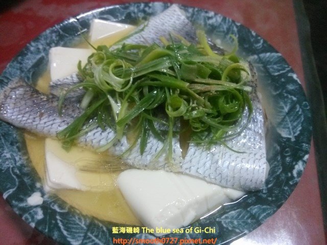 豆腐蒸魚