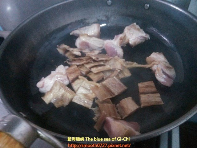 鬼頭刀魚乾滷肉