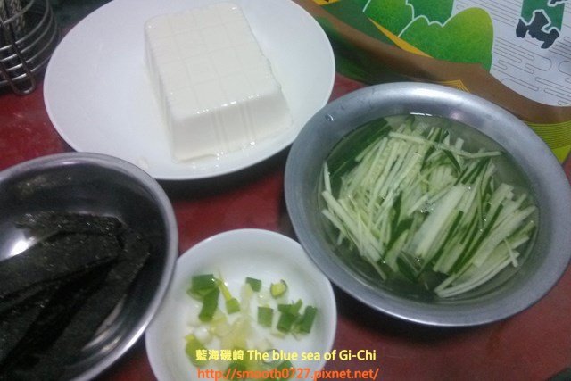 海苔涼拌豆腐