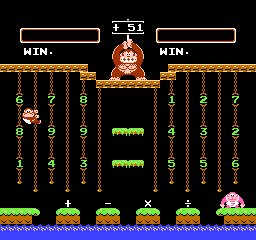 Donkey Kong Jr. Math