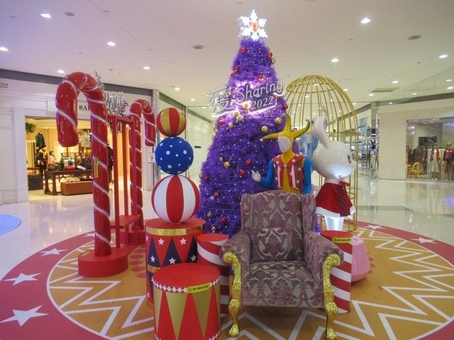 IMG_8710.JPG - 2022高雄夢時代和SKM Park Outlets 高雄草衙之聖誕裝飾行