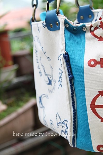 zakka373~夏日船錨_名媛托特包-3